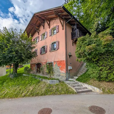 Cozy Vue Montagne, Jardin 3 Min De Villars Lägenhet