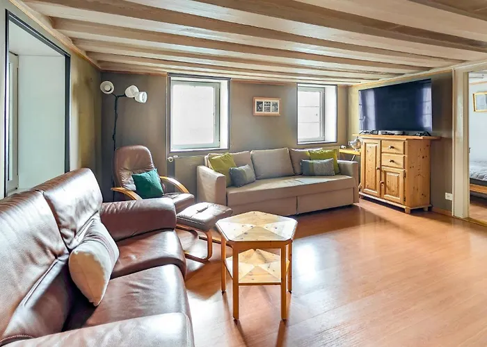 Cozy Vue Montagne, Jardin 3 Min De Villars Lägenhet *