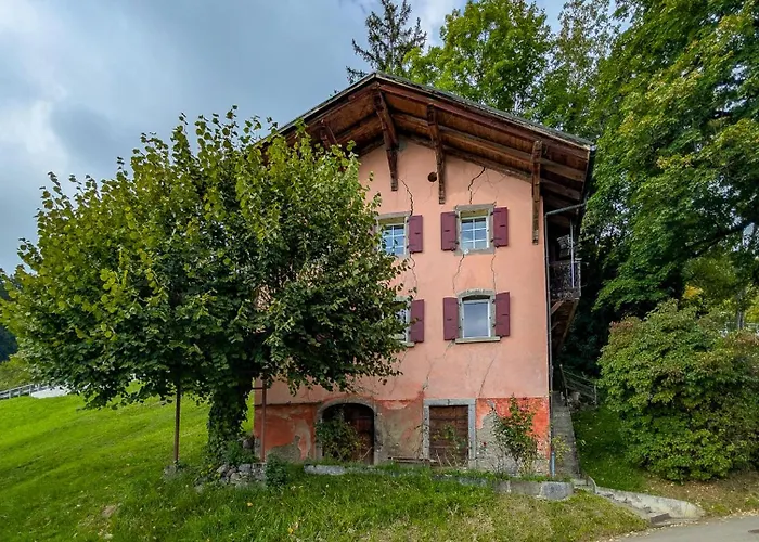 Lägenhet Cozy Vue Montagne, Jardin 3 Min De Villars Huemoz